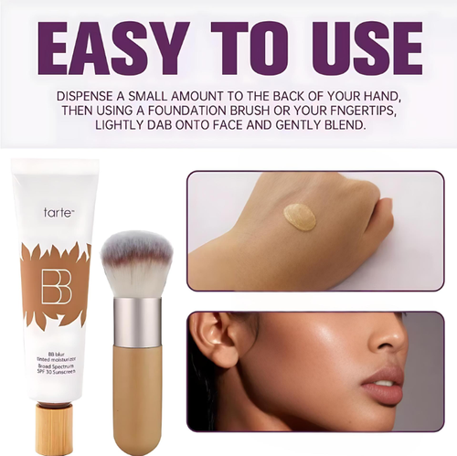BB Cream Foundation Face Primer Concealer Acne Pores Blemishes Oil-Control Nourishing Moisturizing Sun Block Brighten Base