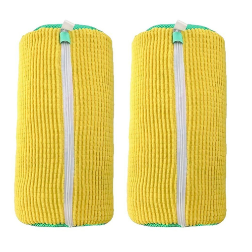Laundry Bag with Zipper Closure Special Lazy Household Machine Wash Shoe Bag Anti-Deformation Shoe Washing Bag Two Per Set