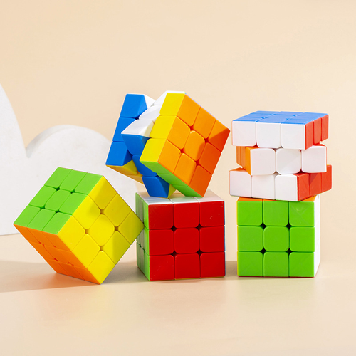 3D Magic Speed Cube Puzzle Brain Teaser Toy Plastic Stress Relief Educational Learning Game for Kids Teens Skill Development230