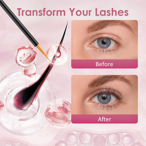 Korean Eyelash Growth Private Logo Liquid Lash Eyelash Serum Growth Treatments Vegan Bio Activating Eyebrow and Eyelash Serum