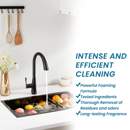 Deodorizer Drain Cleaner Remove Grease & Odor Powerful Foaming Action Garbage Disposal Cleaner
