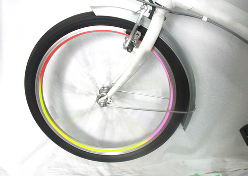 2026 Hot Selling Universal Waterproof PVC Car Wheel Rim Sticker Tire Decoration Reflective Stickers Reflective Decal