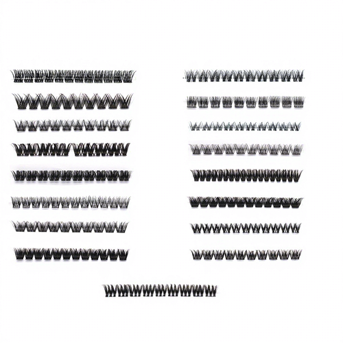 Eye Lashes High Quality Cluster Lashes DIY Eyelash Extension Precut Volume Individual Eyelash Cluster Lashes Kit 90 clusters box