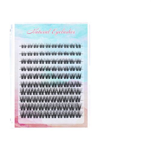 Eye Lashes High Quality Cluster Lashes DIY Eyelash Extension Precut Volume Individual Eyelash Cluster Lashes Kit 90 clusters box