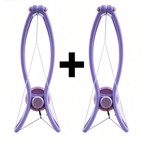 Hot Sell Reusable Plastic Beauty Salon Facial & Body Hair Remover Threading Epilator Tool for Women