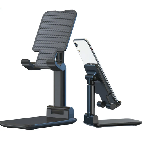 Universal Angle Height Adjustable Mobile Phone Holder Foldable Phone Desktop Bracket Smartphone Tablet Stand Bed ABS Material