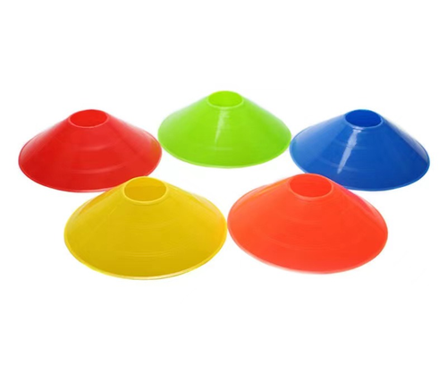 Agility Cones Training Set PE Material Durable Football Drill Kit with Disc and Marker Cones for Sports
