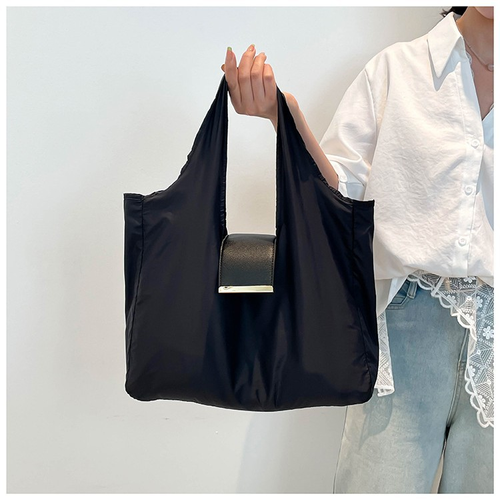 Keychain Storage Shopping Bag Large Capacity Eco-friendly and Convenient Shopping Pendant Accessory Bag,white