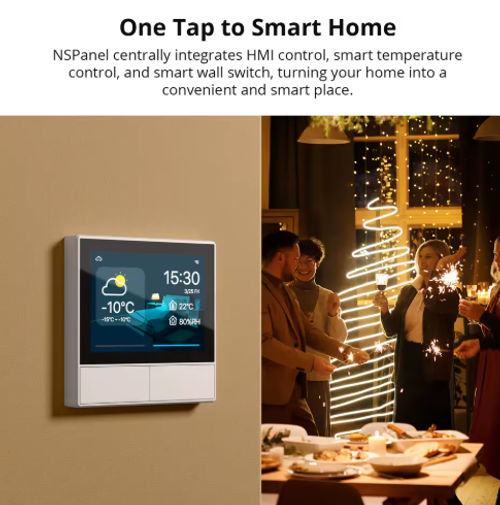 SONOFF EU WiFi Smart Scene Switch All-in-One Control Touch Panel Via Ewelink Voice Control Alexa Google Home Automation