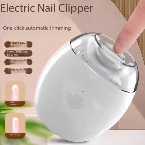 Electric Nail Clipper Trimmer, Fully Automatic Nail Polish Trimmer, Universal——3 per set