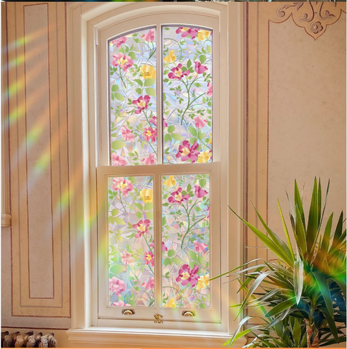 Window Film Frosted Privacy for Building Glass Decoration