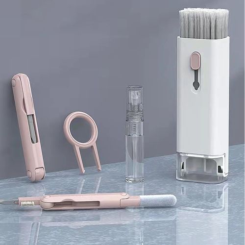 Useful Multifunctional 7 in 1 Computer Keyboard Screen Cleaning Set Laptop Phone Headset Cleaning Pen Cleaner Kit