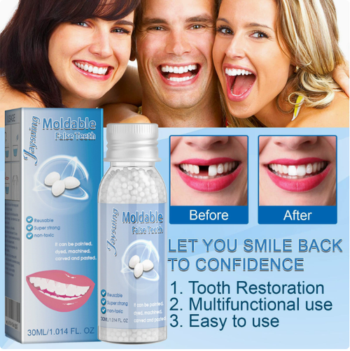 Tooth Repair Tool Resin That Broken Teeth Temporary Fit Filling False Filler Glue