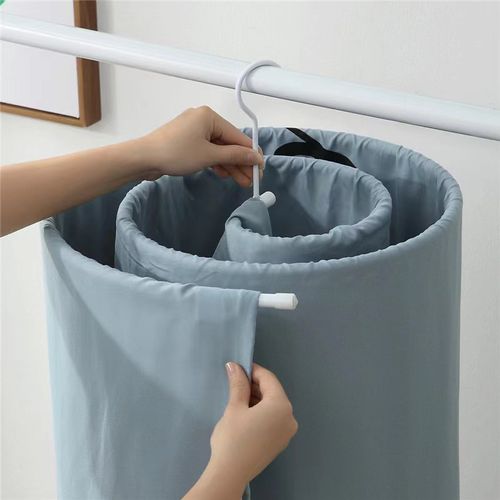 Multi-functional Round Spiral Shaped Clothes Laundry Hanger Space Saving for Quilt