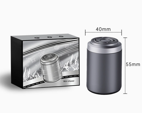 New Portable USB Mini Shaver Waterproof Washable Razor Magnetic Suction Travel Electric Beard Shavers for Men