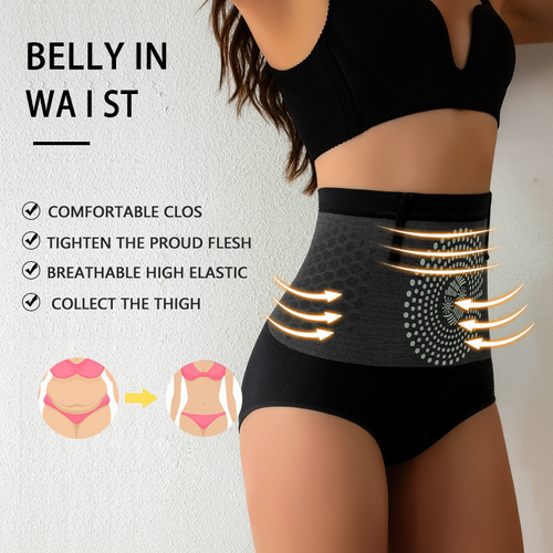 High Quality Women's High Cut Shapewear Shorts High Waist Tummy Control Knitted Fabric Seamless Design Adjustable Straps