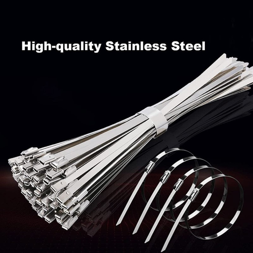 4.6*100mm 100pcs Self Locking 304 Stainless Steel Cable Ties 316SS