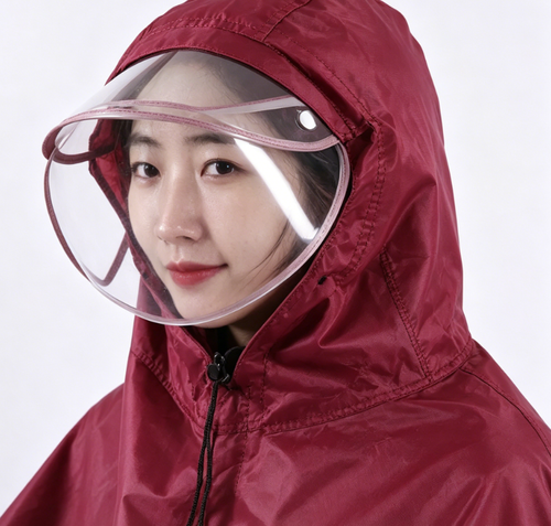 Hot Sale Adult Thickened Oxford Rainwear Free Size Poncho Raincoat for Outdoor Motorcycles Electric Vehicles Durable PU Material