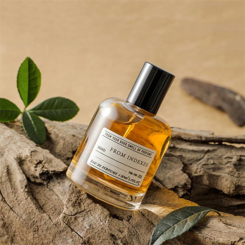 Index 50ml Perfume Set with Warm Fireplace Fashionable Natural Plant Wood Fragrance Liquid Form for Body Use