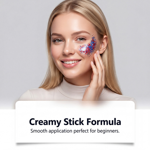 Glitter Makeup Stick Creates A Shiny, Eye-catching Makeup Effect, Adds Ambiance, And Is Not Prone To Fallout