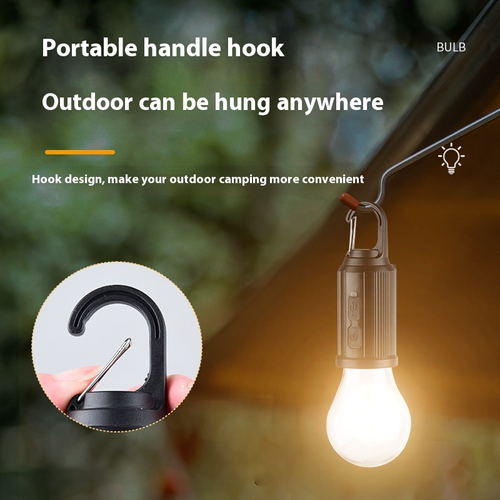 Solar Powered LED Outdoor Camping Lantern USB Charging Waterproof BBQ Atmosphere Light with ABS Materials Two Per Set