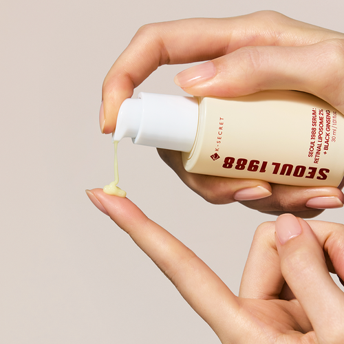 SEOUL 1988 Retinol Liposome 2% Black Ginseng Serum Anti Aging Serum Dark Knuckle Elbow Spot Removal Firm Smooth Skin