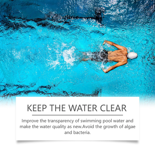 Pool Cleaning Tablets Water Purification Tablets Multi-Purpose Pool Cleaning Tablets Bucket of Effervescent Tablets