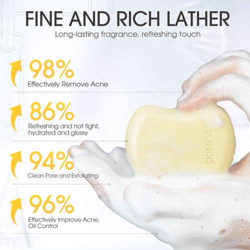 Gentle Salicylic Acid Korean Formula Facial Soap Herbal Ingredient Sensitive Adult Skin Cleanser Healthy Acne Repair