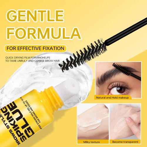 Styling Gel with Built-in Brush Extreme Hold Eyebrow Setting Cream