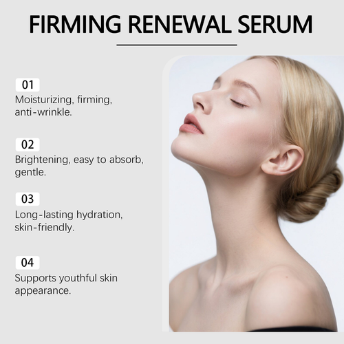 Moisturizing Radiance for Nourishing Skin Base Plumping Clear Complexion Fine and Soft Facial Care Renewal Serum