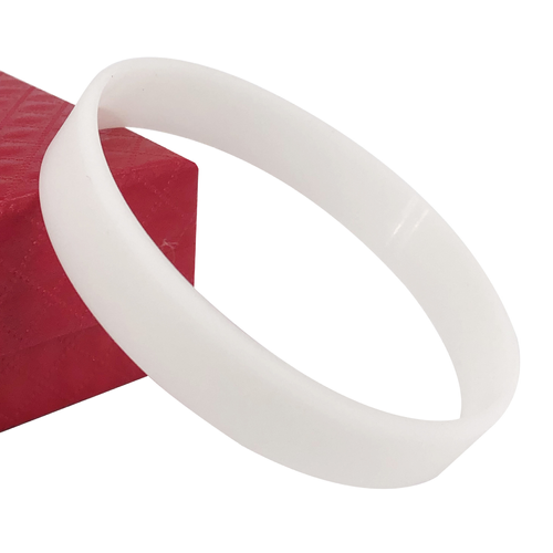 Reusable, Eco-friendly, Fluorescent Silicone Wristband — Glow-in-the-Dark Rubber Bracelet