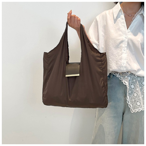 Keychain Storage Shopping Bag Large Capacity Eco-friendly and Convenient Shopping Pendant Accessory Bag,white