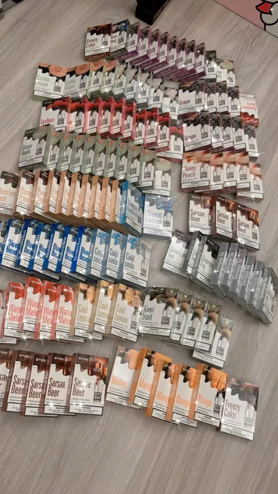 SP2S思博瑞 五代通用 三入裝 多口味 替換電子煙彈
