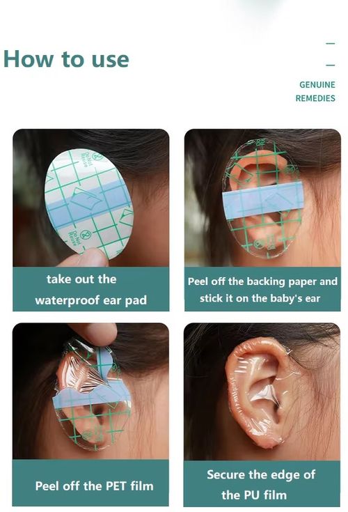 Baby Bath Ear Patches