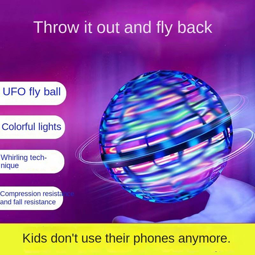 Levitating flying ball