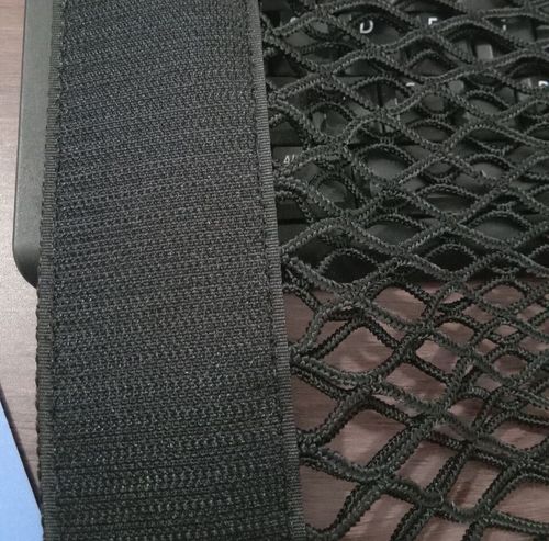 Car seat back storage net