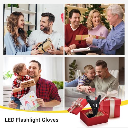 Waterproof lighted gloves