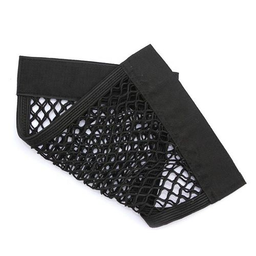 Car seat back storage net