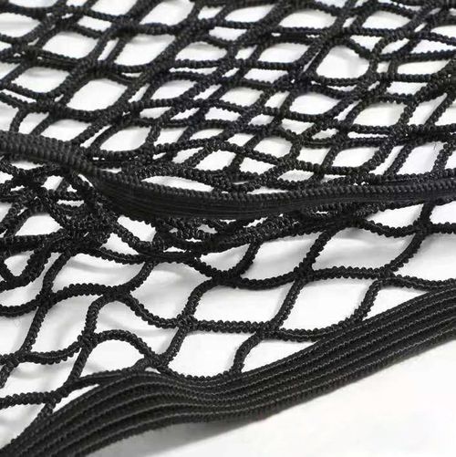 Car seat back storage net