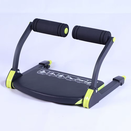 Home Indoor 6 in 1 Abdominal Training Machine Multifunctional Ab Exercise Waist Twist Booster Sit-up Board