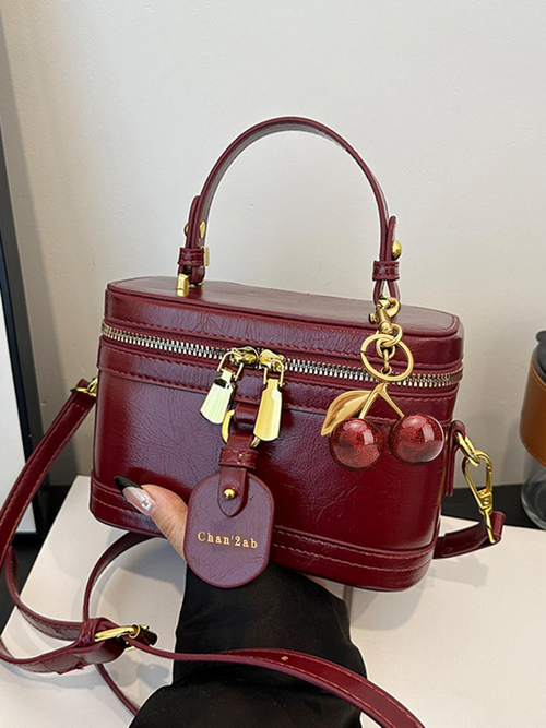 2026 New High-end Niche Design Box Bag Handbag Popular Style Shoulder Crossbody Bucket Bag Female Bag