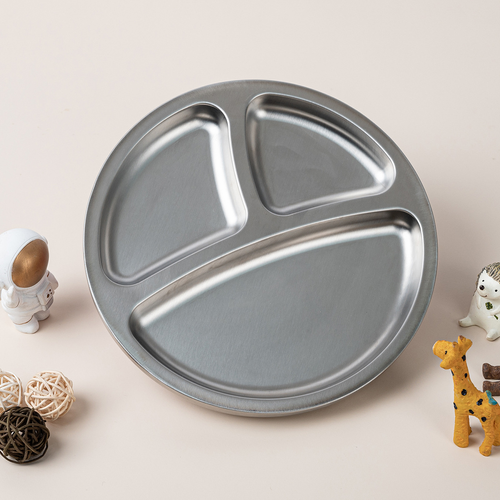 New Arrival BPA Free Stainless Steel Baby Bowl With Silicone Suction and Storage Lids Set Baby Toddler Feeding for Baby
