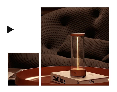 Creative Portable Touch Floating Crystal Night Lamp Rechargeable Magnetic Anti-Gravity LED Decorative Light Hotel Bedroom 5V