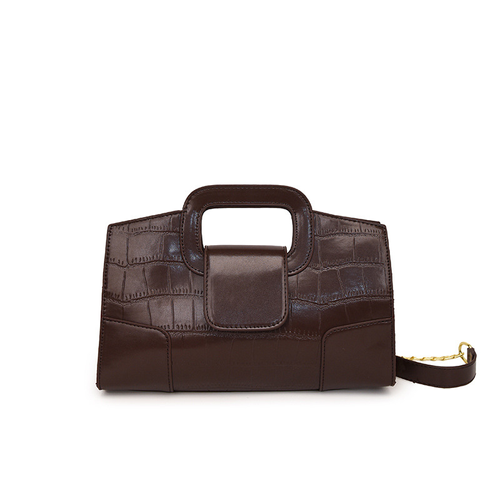 Fashion Crocodile Pattern Wholesale Women Bags Square Lady Luxury Chain Handbags Purses