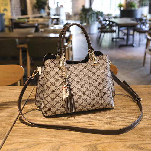Large Capacity Tote Bag 2025 Popular Printing Pvc Shoulder Sling Bag Lady Purse Elegant Luxury Women Bag Handbag