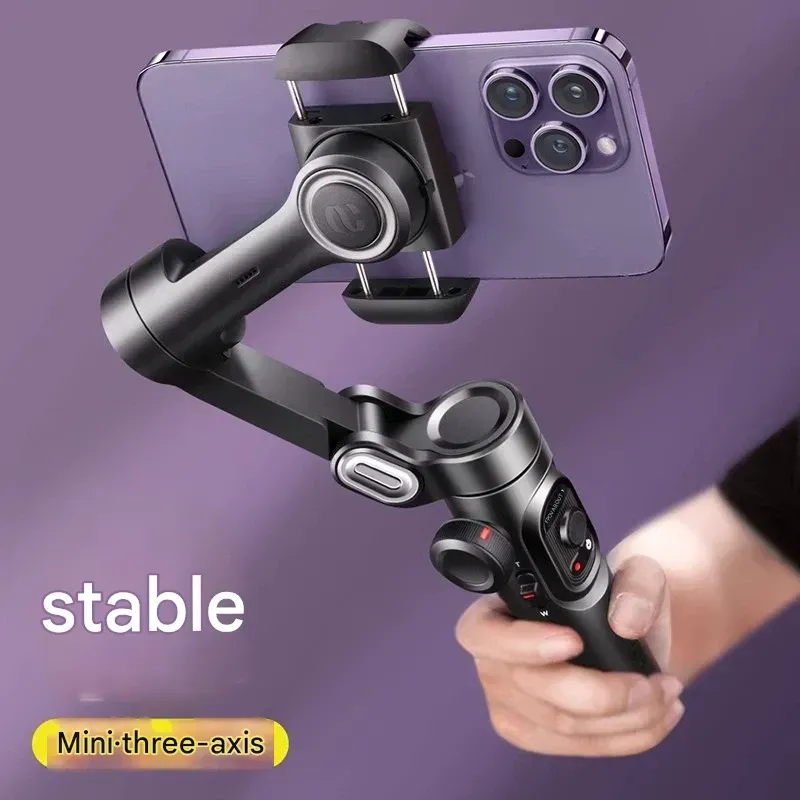 Aokran XE Smartphone Gimbal  3-Axis Hyper Stabilization+AI Tracking+Gesture Control+Portable Foldable Design  Your All-in-One VLOG Cloud Platform - Rock-Solid Stability