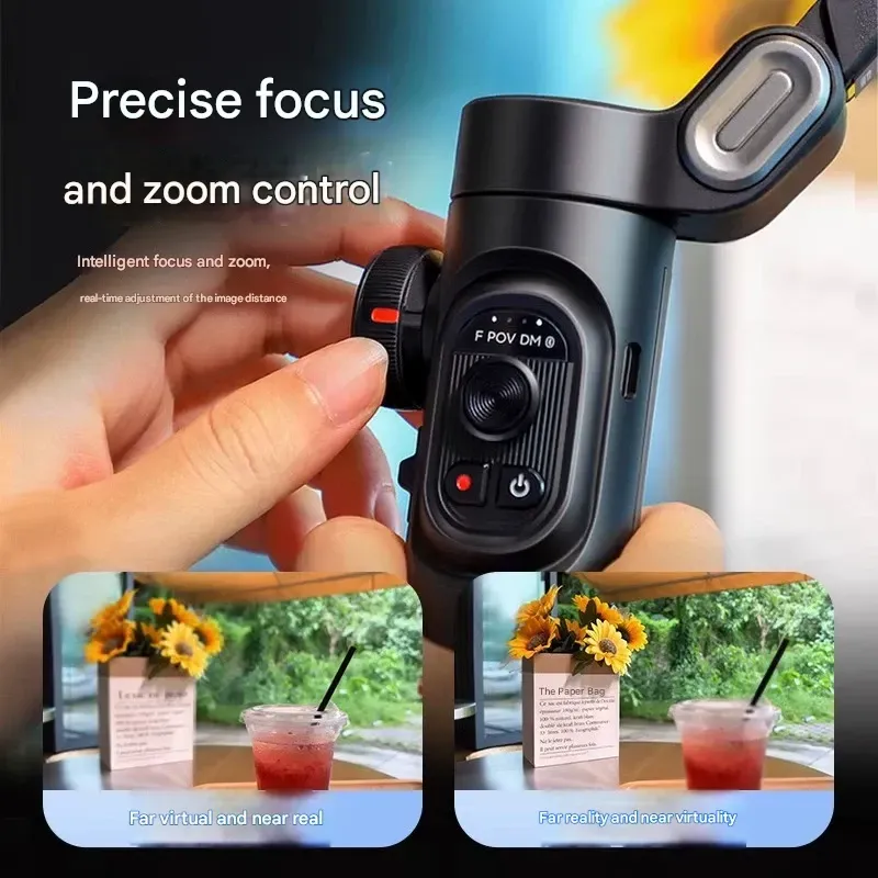 Aokran XE Smartphone Gimbal  3-Axis Hyper Stabilization+AI Tracking+Gesture Control+Portable Foldable Design  Your All-in-One VLOG Cloud Platform - Rock-Solid Stability