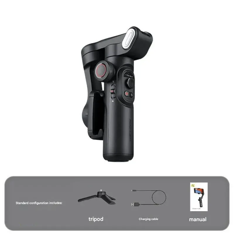 Aokran XE Smartphone Gimbal  3-Axis Hyper Stabilization+AI Tracking+Gesture Control+Portable Foldable Design  Your All-in-One VLOG Cloud Platform - Rock-Solid Stability