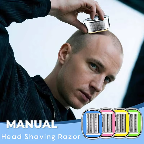 Spolo SH01 Automatic Adjustment Head Shaving Razor Men's Safety Shaver for Head Hair Remove Fashion Shaving Head Magical Tool
