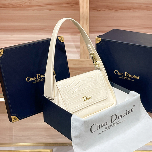 2025 New Popular Single Shoulder Armpit Bag Niche Design Joker Simple Light Retro PU Polyester Handbag Commuting Ladies Open